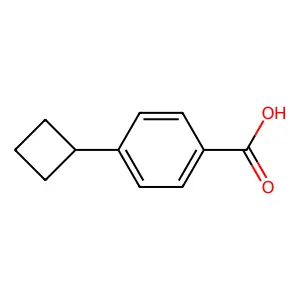 4-环丁基苯甲酸 structure