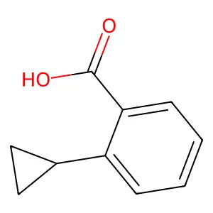 2-Cyclopropylbenzoic acid structure