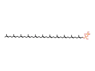 Undecaprenyl diphosphate structure