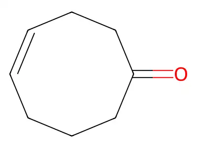 4-Cycloocten-1-one structure