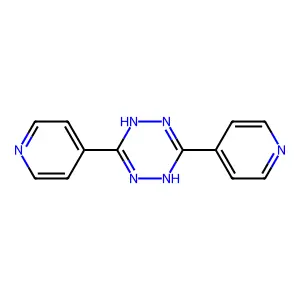 3,6-Di(pyridin-4-yl)-1,4-dihydro-1,2,4,5-tetrazine structure