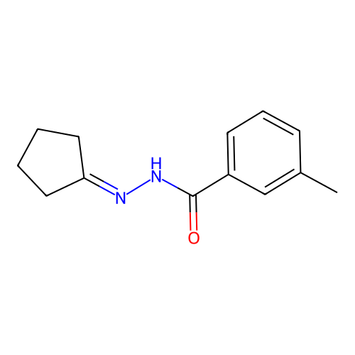 N-环戊亚基-3-甲基苯甲酰肼 structure