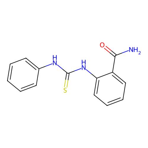 2-[(Phenylcarbamothioyl)amino]benzamide structure