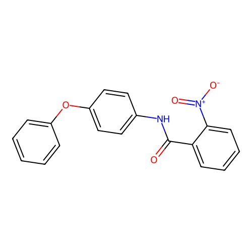 2-nitro-N-(4-phenoxyphenyl)benzamide structure