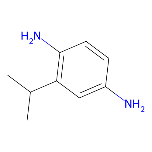 Benzenediamine, ar-(1-methylethyl)- structure