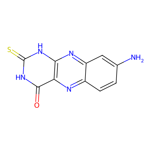 8-amino-2-thioxo-2,3-dihydrobenzo[g]pteridin-4(1H)-one structure