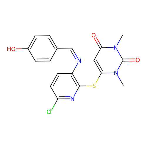 C18H15ClN4O3S structure