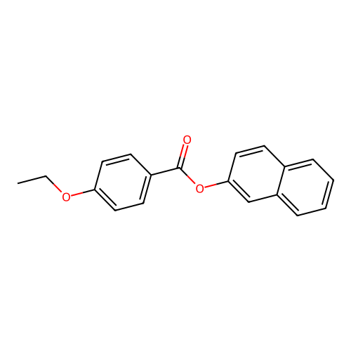 Naphthalen-2-yl 4-ethoxybenzoate structure