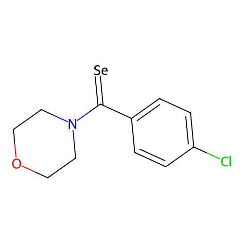 4-(4-Chlorobenzoselenoyl)morpholine structure