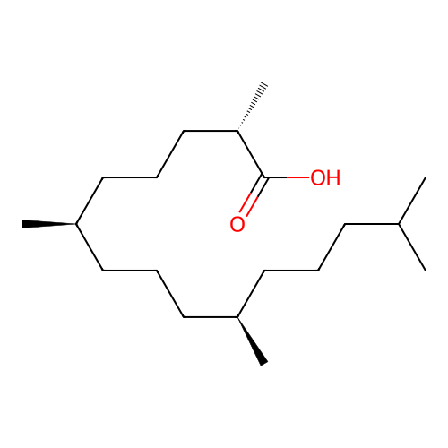 Pristanic acid, (2S,6R,10R)- structure