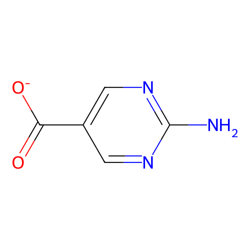 2-Aminopyrimidine-5-carboxylate structure