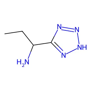 alpha-Ethyl-2H-tetrazole-5-methanamine structure