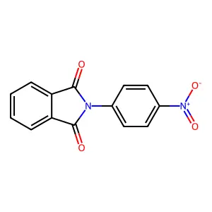 N-(4-硝基苯基)邻苯二甲酰亚胺 structure