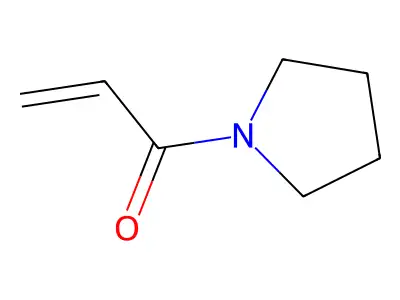 1-(Pyrrolidin-1-yl)prop-2-en-1-one structure