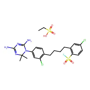 2-丙烯腈与四氯甲烷调聚物 structure