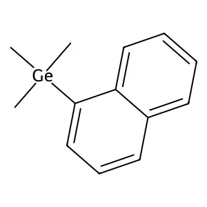 Germane, trimethyl-1-naphthalenyl- structure