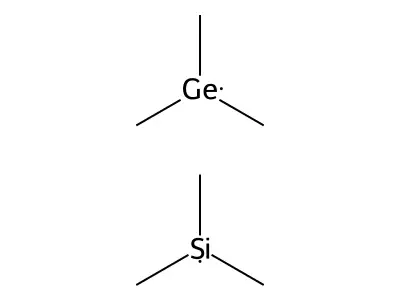 Silane, trimethyl(trimethylgermyl)- structure