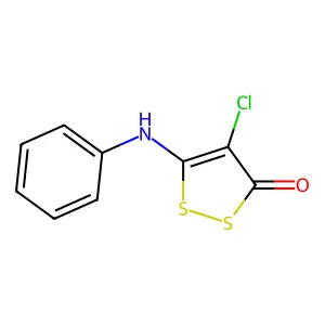 5-Anilino-4-chlorodithiol-3-one structure