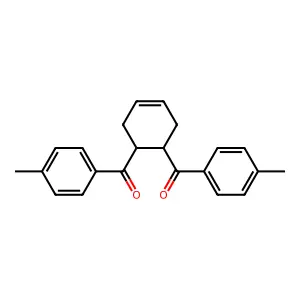 Methanone, 4-cyclohexene-1,2-diylbis[(4-methylphenyl)- structure