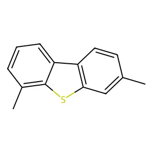 3,6-Dimethyldibenzothiophene structure