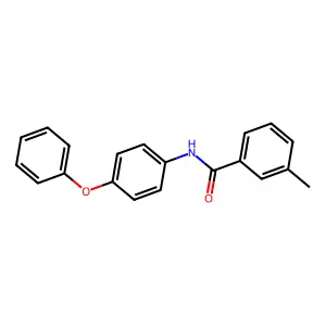3-甲基-N-(4-苯氧基苯基)苯甲酰胺 structure