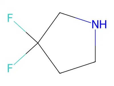 3,3-Difluoropyrrolidine structure