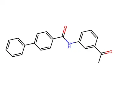 N-(3-Acetylphenyl)-[1,1'-biphenyl]-4-carboxamide structure