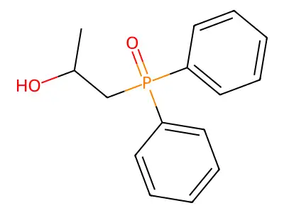 1-Diphenylphosphorylpropan-2-ol structure