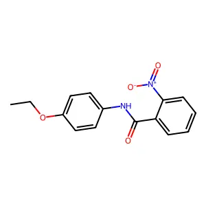 N-(4-ethoxyphenyl)-2-nitrobenzamide structure