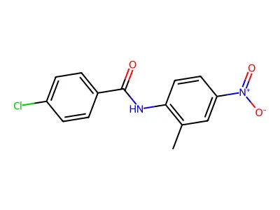 4-chloro-N-(2-methyl-4-nitrophenyl)benzamide structure