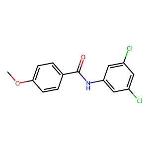 N-(3,5-二氯苯基)-4-甲氧基苯甲酰胺 structure