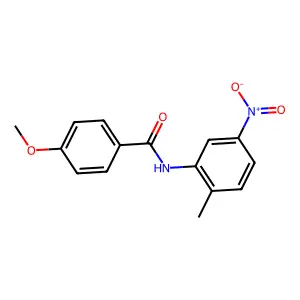 4-methoxy-N-(2-methyl-5-nitrophenyl)benzamide structure