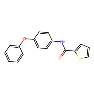 N-(4-苯氧基苯基)噻吩-2-甲酰胺 structure