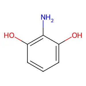 2-Aminoresorcinol structure