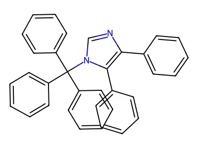 4,5-Diphenyl-1-tritylimidazole structure