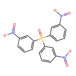 三(3-硝基苯基)氧化膦 structure