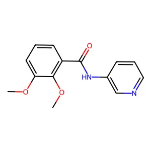 2,3-dimethoxy-N-pyridin-3-ylbenzamide structure