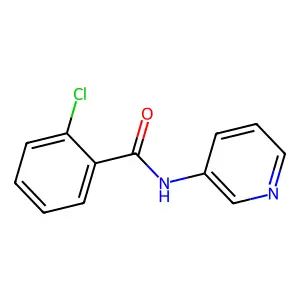 2-chloro-N-(pyridin-3-yl)benzamide structure