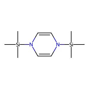 Pyrazine, 1,4-dihydro-1,4-bis(trimethylsilyl)- structure