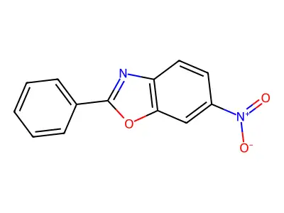 6-Nitro-2-phenyl-1,3-benzoxazole structure