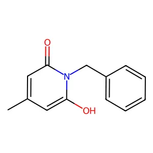 1-Benzyl-6-hydroxy-4-methylpyridin-2-one structure