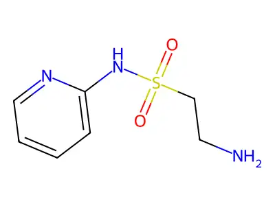 2-氨基-N-2-吡啶基乙磺酰胺 structure