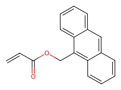 9-Anthracenylmethyl acrylate structure