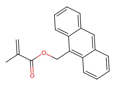 9-Anthryl methacrylate structure