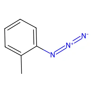1-Azido-2-methylbenzene structure