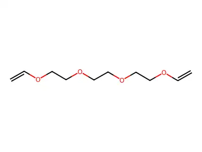 Triethylene glycol divinyl ether structure