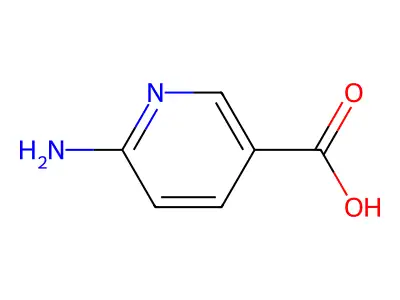 6-氨基烟酸 structure