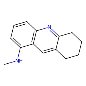 9-Amino-10-methyl-1,2,3,4-tetrahydroacridine structure