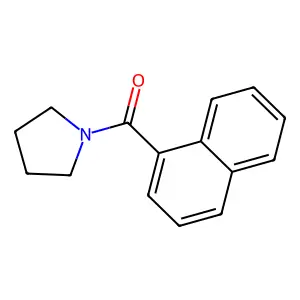 Naphthalen-1-yl(pyrrolidin-1-yl)methanone structure