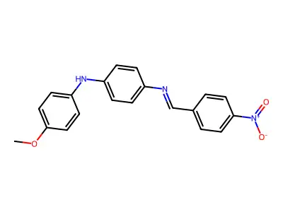 N1-(4-Methoxyphenyl)-N4-[(4-nitrophenyl)methylene]-1,4-benzenediamine structure